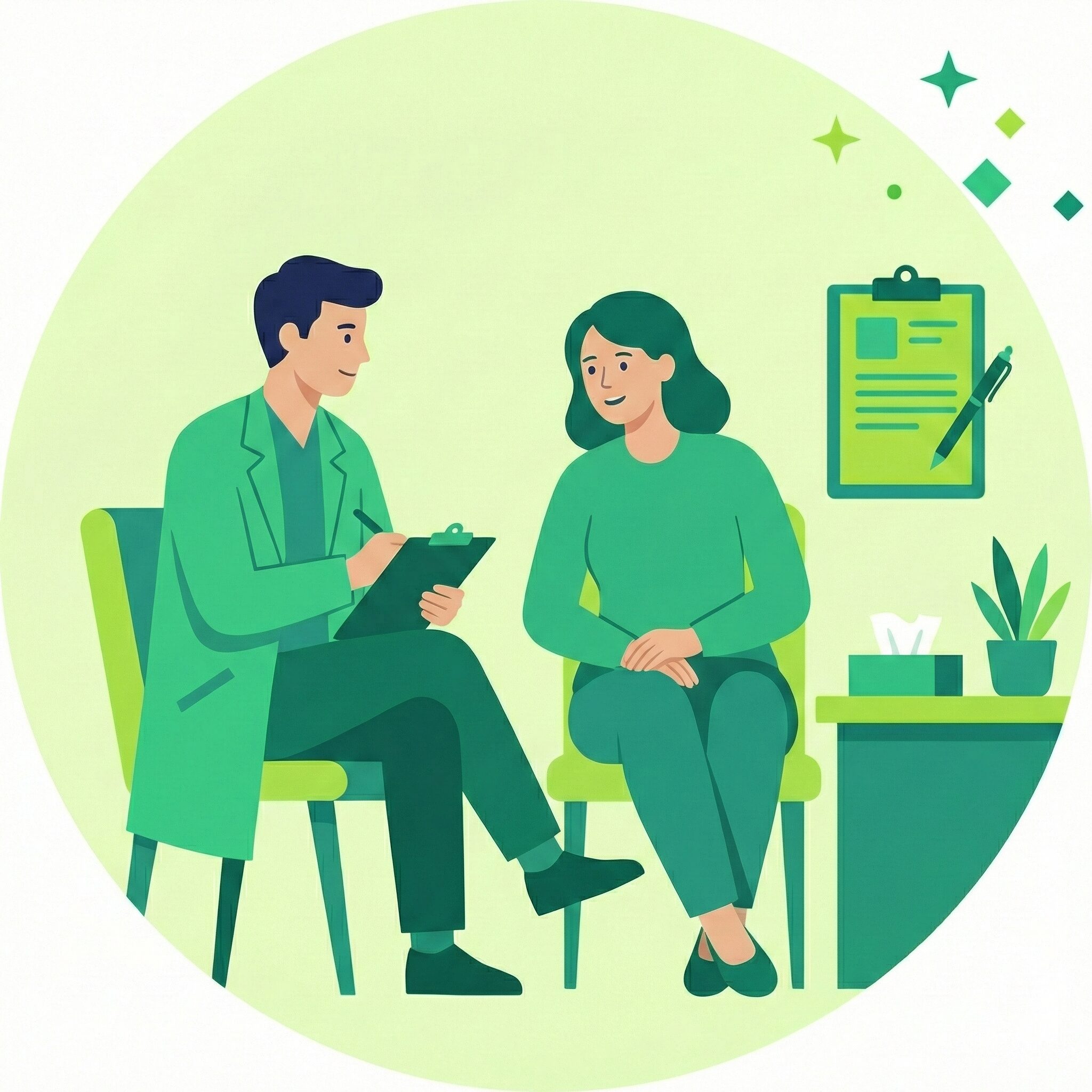 医師による診察・予約