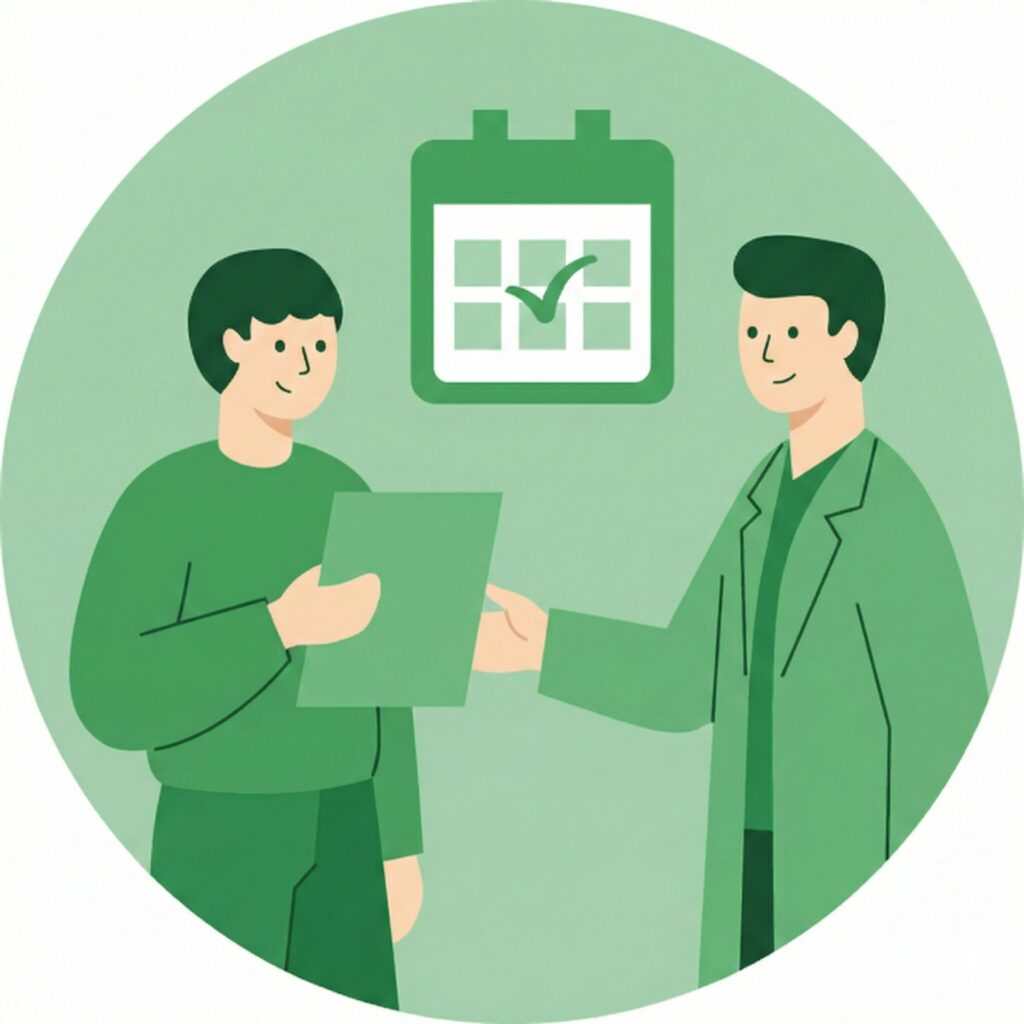 結果のご報告(約2週間後・30分)