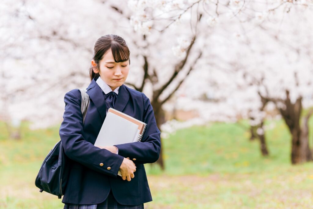 落ち込んでいる女性